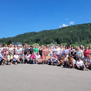 Alle Teilnehmerinnen an der Ü40-Abschlussveranstaltung im Oberallgäu