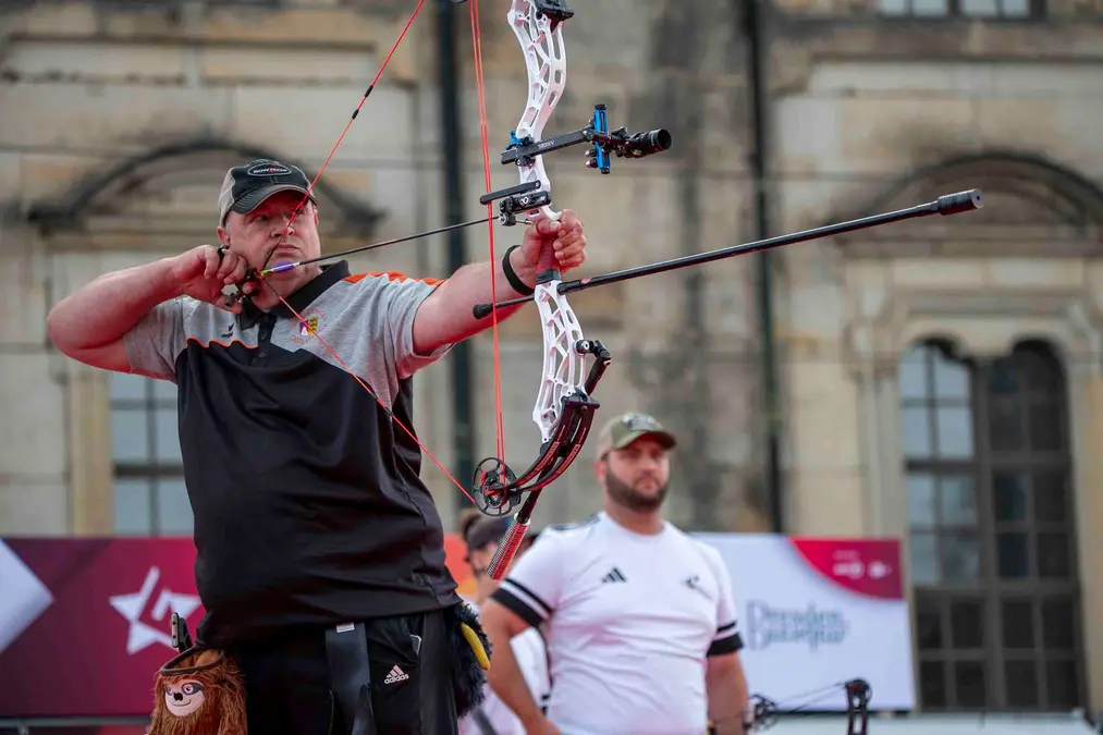 Matthias Raab im Mixed Goldfinale der Finals 2025 Dresden