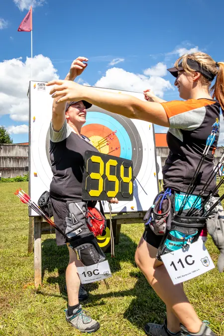 Maria schießt den neuen Deutschen Rekord auf 60m
